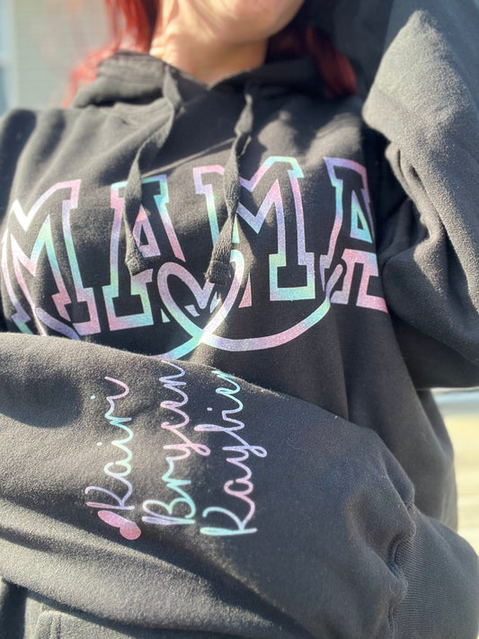 Personalized Mama Hoodie