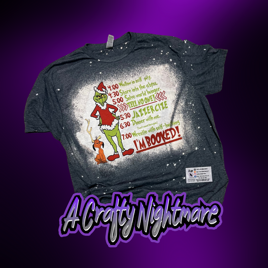 I’m booked! Grinch Tee